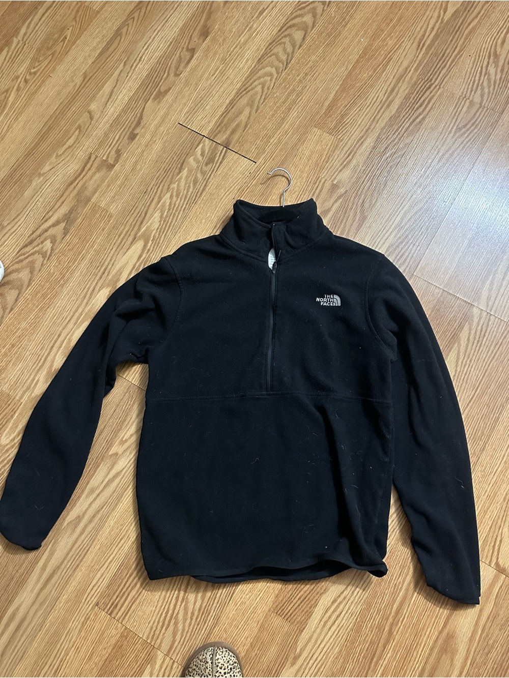 The North Face Black Half-Zip Fleece Pullover